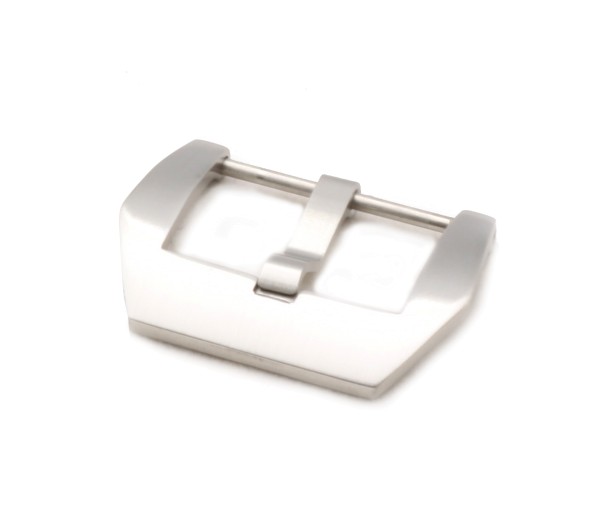 R-Screw-in Buckle USA, silver brushed