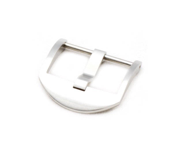 Screw-in Buckle OEM, silver brushed
