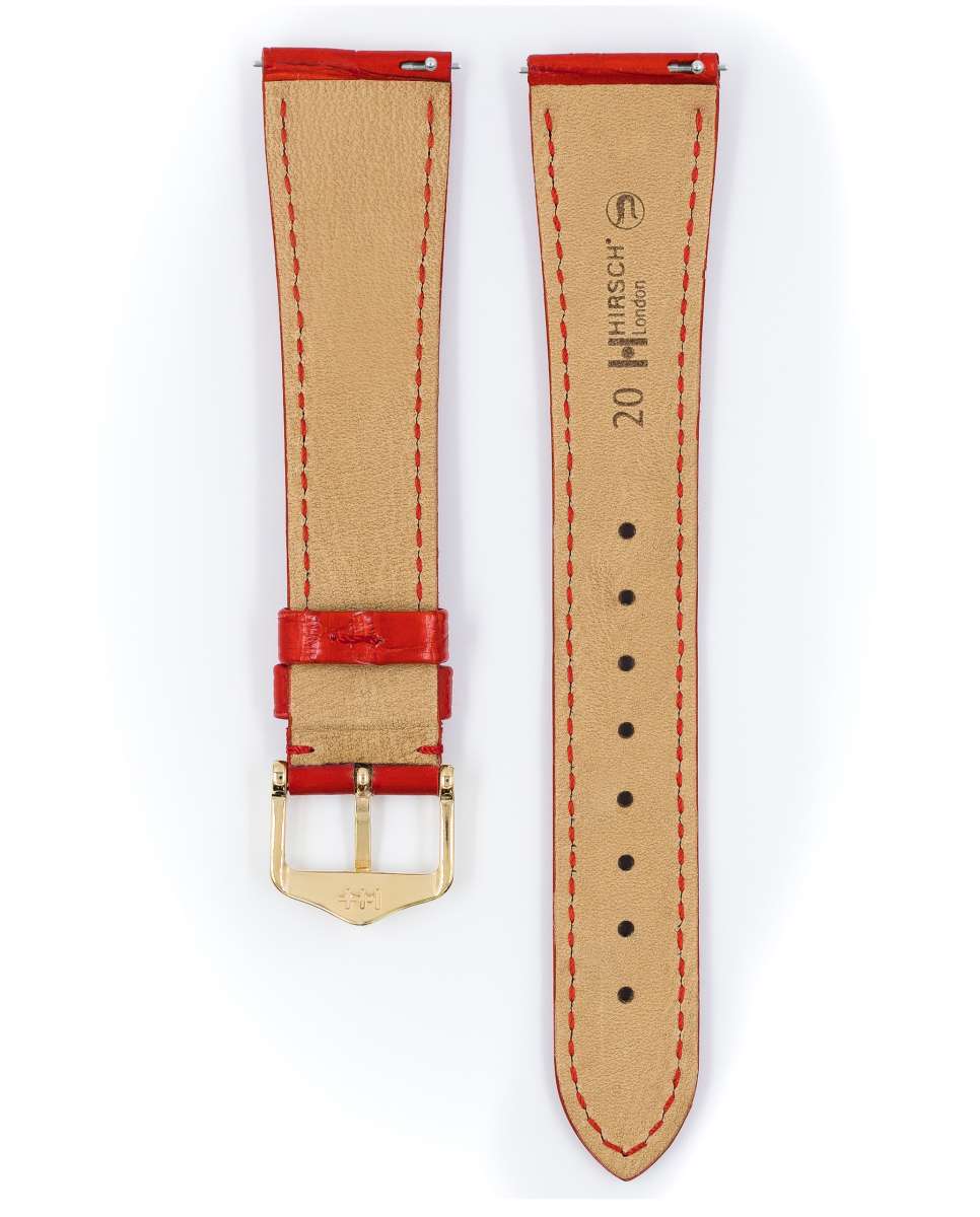 HIRSCH Selection Louisiana Alligator Watch Band (M) 